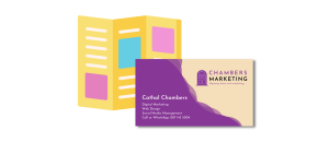 flyers and business card designs