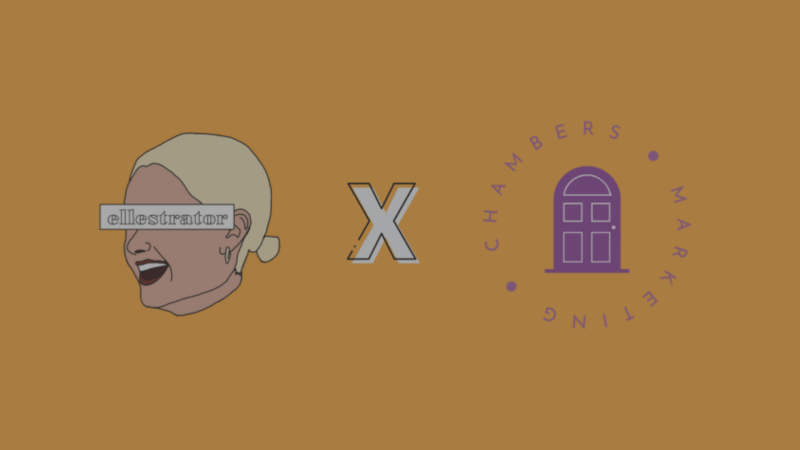 Chambers x Ell.estrator - creating a logo, brand, and guidelines