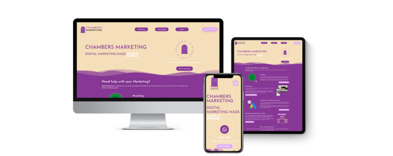 Make your site responsive. Web design must be mobile responsive.
